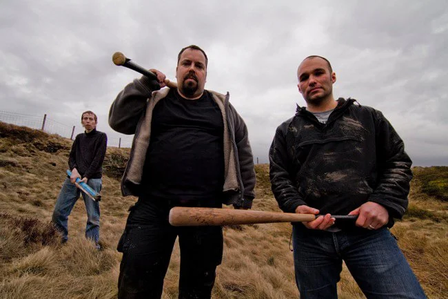 Andy Pandini production still from Harold's Going Stiff