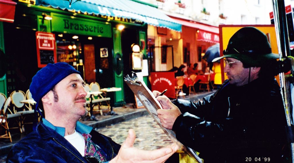 Andy Pandini with Ian Cognito in Paris